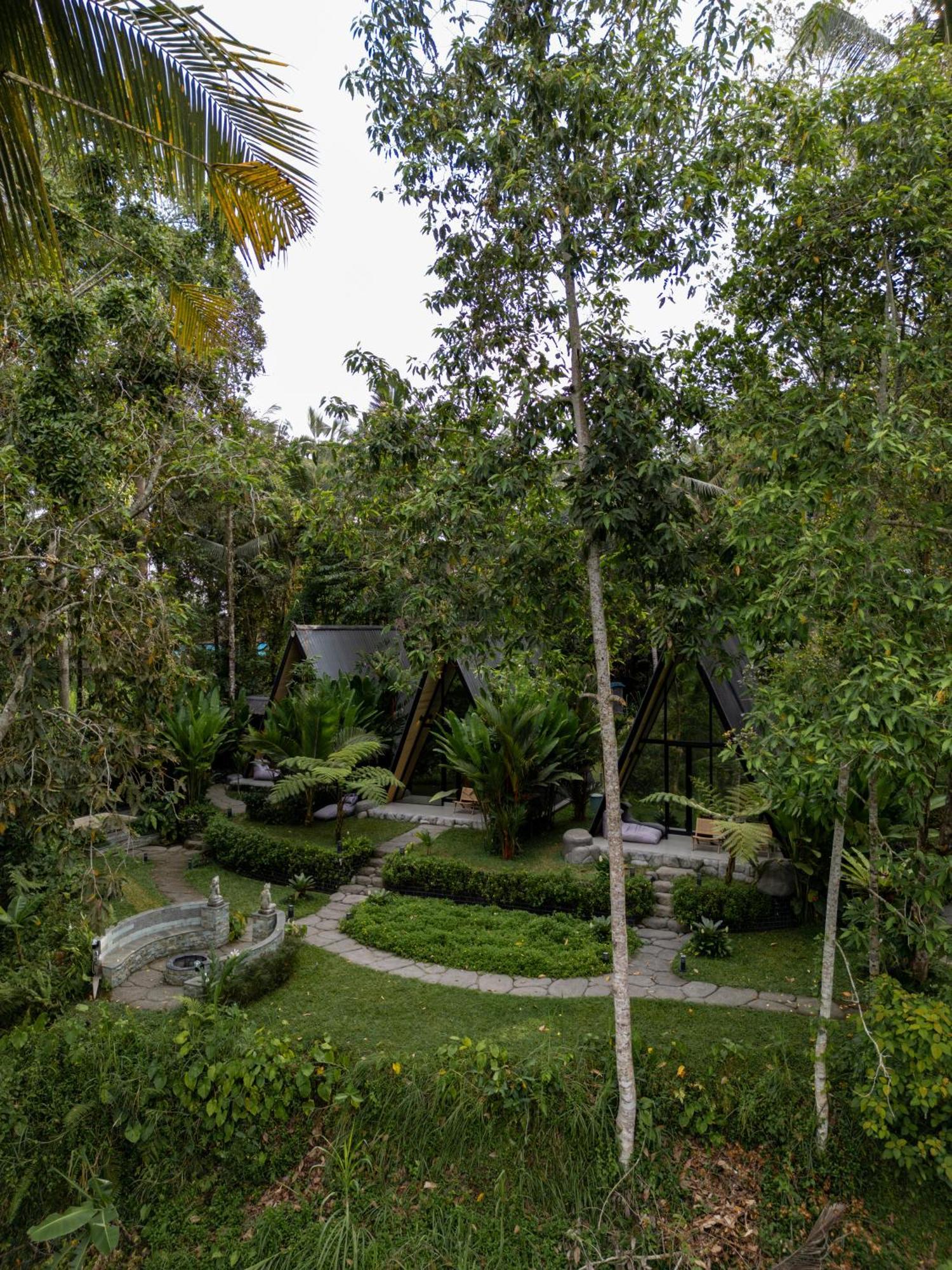 Delta Casa Ubud-Cozy Tropical Villas With Volcano View パヤンガン エクステリア 写真